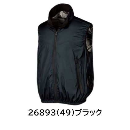 ベスト【26893 49_ブラック】