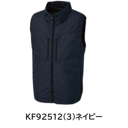 チタン加工ベスト【KF92512 3_ネイビー】